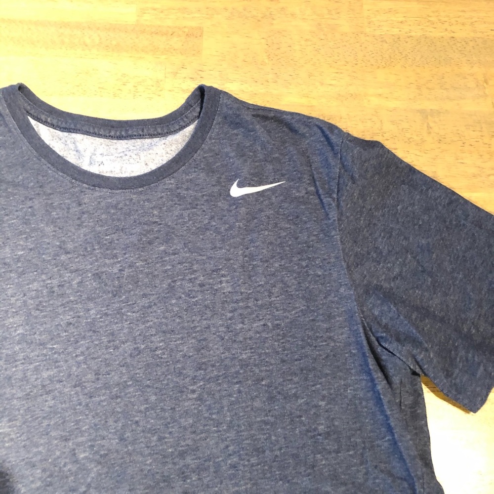Navy Nike Dri Fit Shirt - Picture 2 of 5